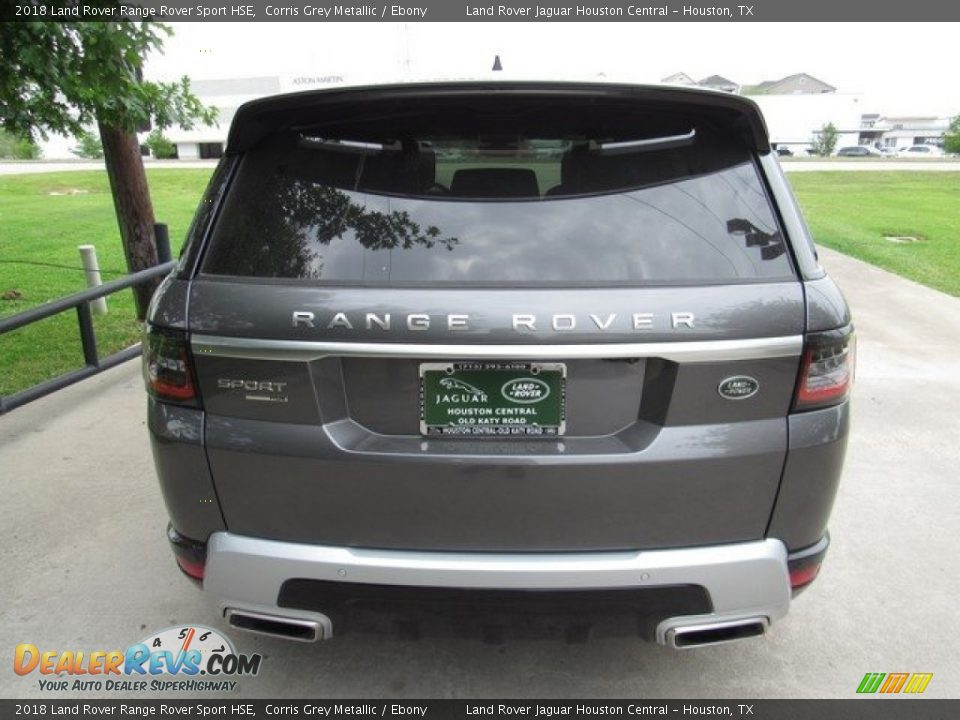 2018 Land Rover Range Rover Sport HSE Corris Grey Metallic / Ebony Photo #8