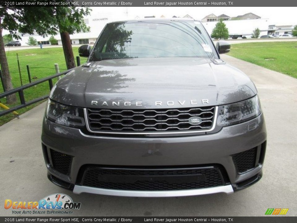 2018 Land Rover Range Rover Sport HSE Corris Grey Metallic / Ebony Photo #9