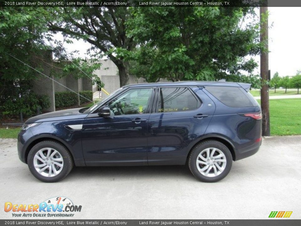 2018 Land Rover Discovery HSE Loire Blue Metallic / Acorn/Ebony Photo #11