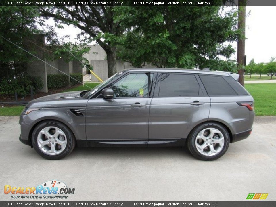 2018 Land Rover Range Rover Sport HSE Corris Grey Metallic / Ebony Photo #11
