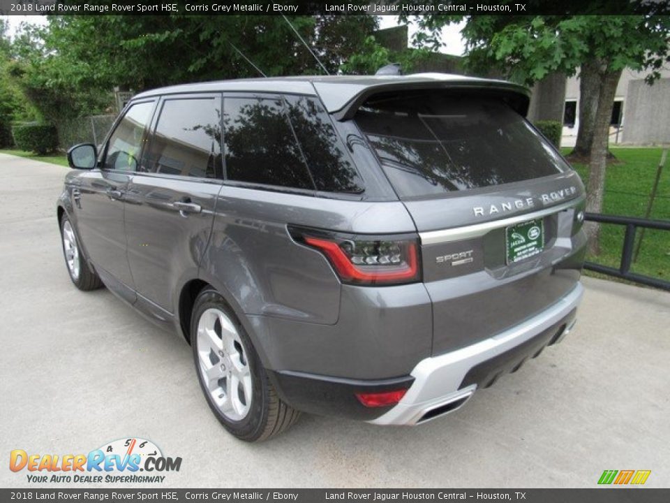 2018 Land Rover Range Rover Sport HSE Corris Grey Metallic / Ebony Photo #12