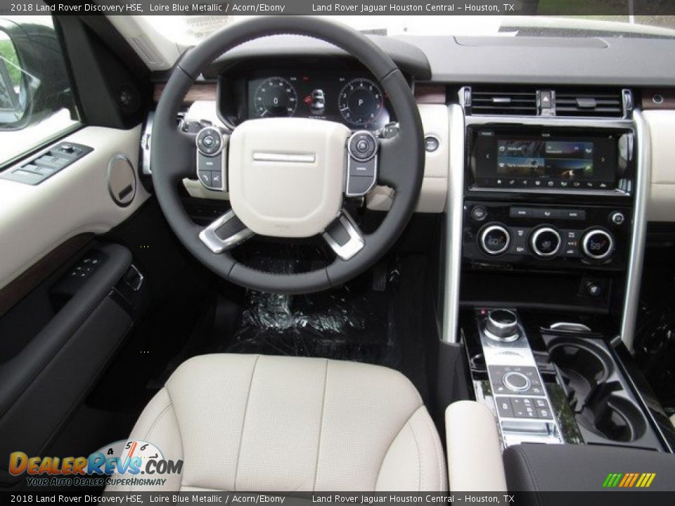 2018 Land Rover Discovery HSE Loire Blue Metallic / Acorn/Ebony Photo #14