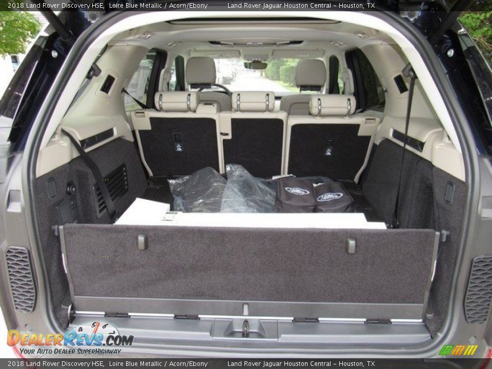 2018 Land Rover Discovery HSE Loire Blue Metallic / Acorn/Ebony Photo #17
