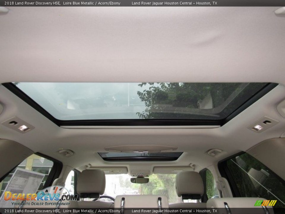 2018 Land Rover Discovery HSE Loire Blue Metallic / Acorn/Ebony Photo #18