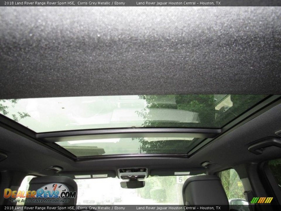 2018 Land Rover Range Rover Sport HSE Corris Grey Metallic / Ebony Photo #18