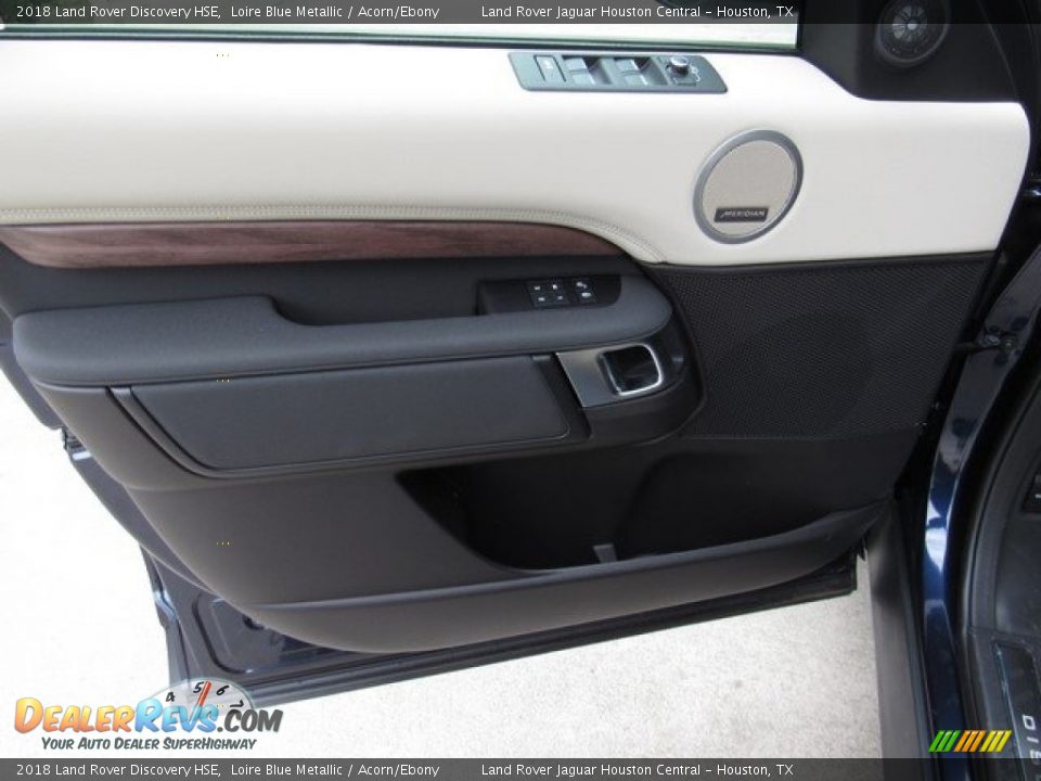 2018 Land Rover Discovery HSE Loire Blue Metallic / Acorn/Ebony Photo #24