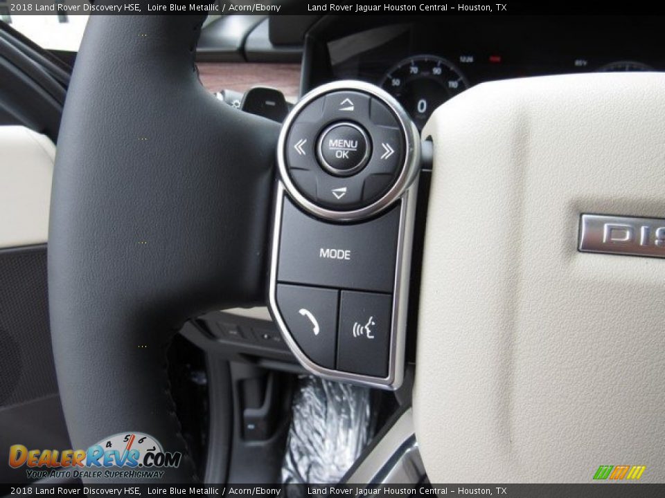 2018 Land Rover Discovery HSE Loire Blue Metallic / Acorn/Ebony Photo #29