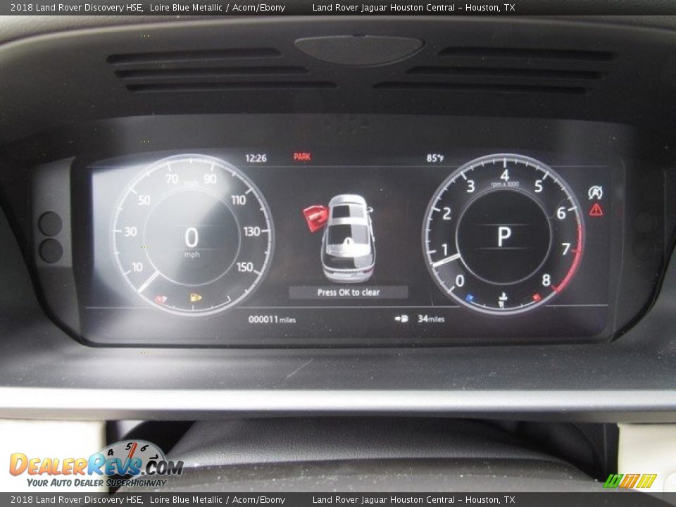 2018 Land Rover Discovery HSE Loire Blue Metallic / Acorn/Ebony Photo #31