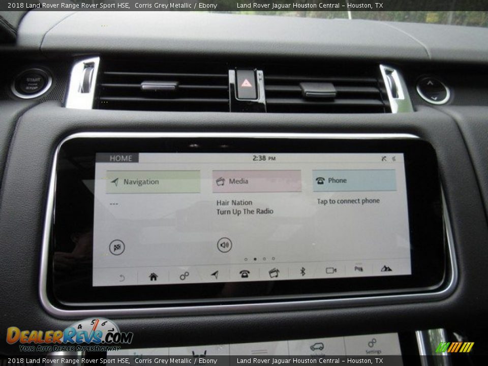 2018 Land Rover Range Rover Sport HSE Corris Grey Metallic / Ebony Photo #32