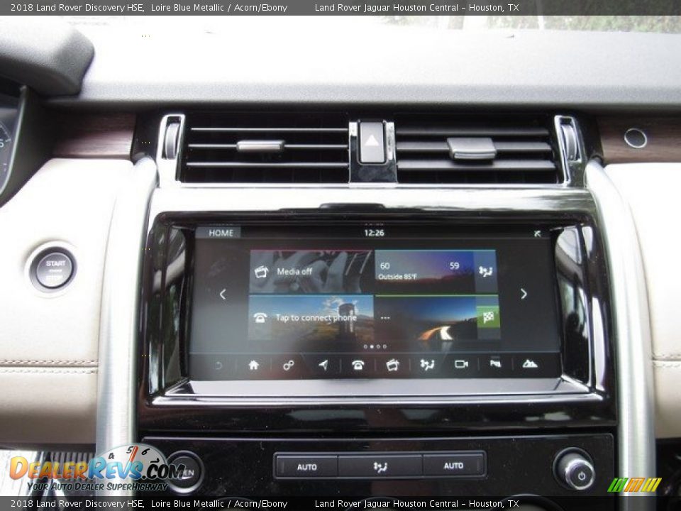 2018 Land Rover Discovery HSE Loire Blue Metallic / Acorn/Ebony Photo #32