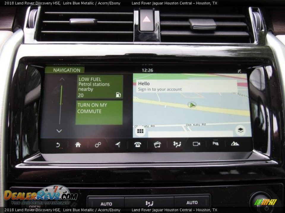 2018 Land Rover Discovery HSE Loire Blue Metallic / Acorn/Ebony Photo #33