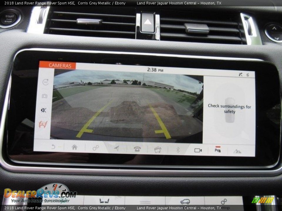 2018 Land Rover Range Rover Sport HSE Corris Grey Metallic / Ebony Photo #34