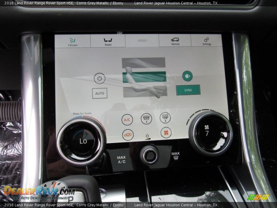 2018 Land Rover Range Rover Sport HSE Corris Grey Metallic / Ebony Photo #35