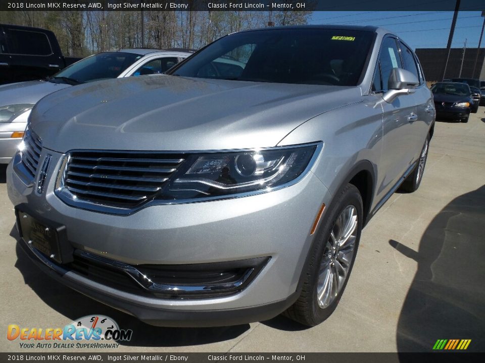 Front 3/4 View of 2018 Lincoln MKX Reserve AWD Photo #1