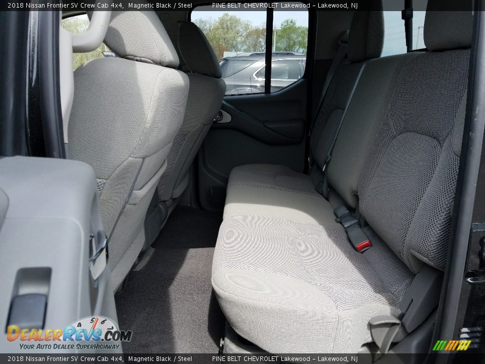 2018 Nissan Frontier SV Crew Cab 4x4 Magnetic Black / Steel Photo #3