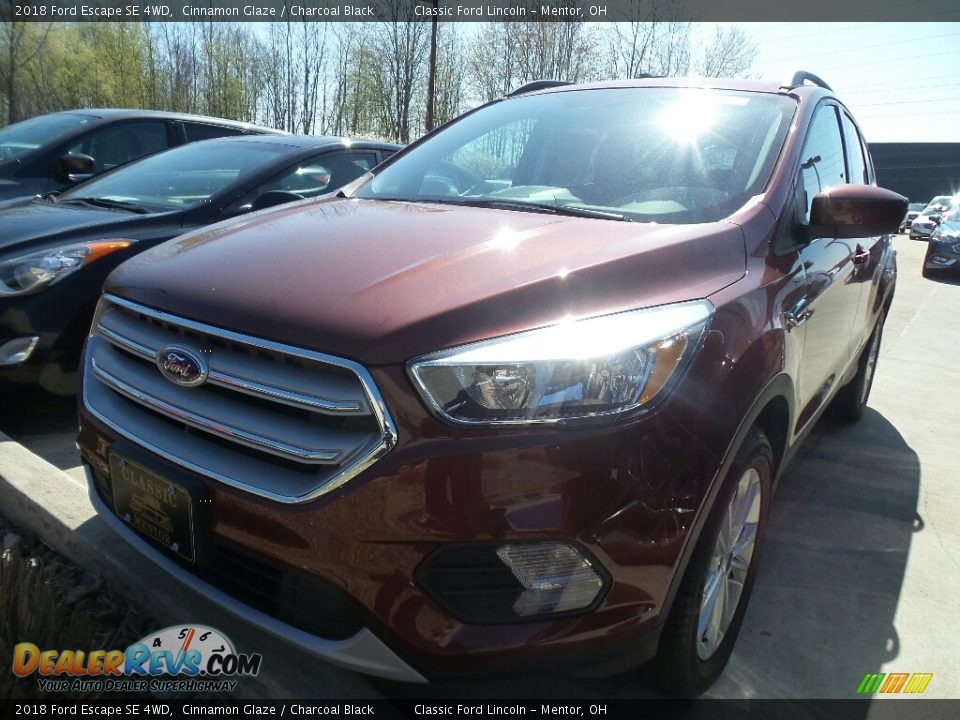 2018 Ford Escape SE 4WD Cinnamon Glaze / Charcoal Black Photo #1