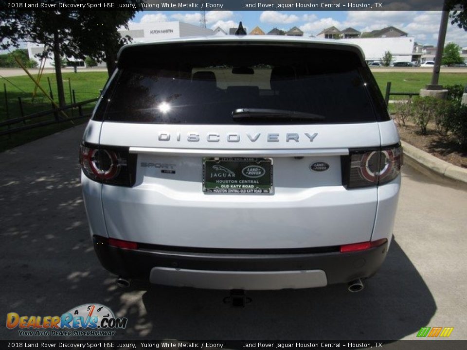 2018 Land Rover Discovery Sport HSE Luxury Yulong White Metallic / Ebony Photo #8