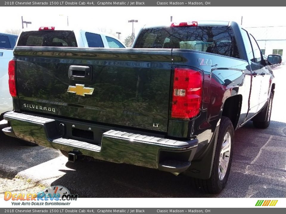 2018 Chevrolet Silverado 1500 LT Double Cab 4x4 Graphite Metallic / Jet Black Photo #2