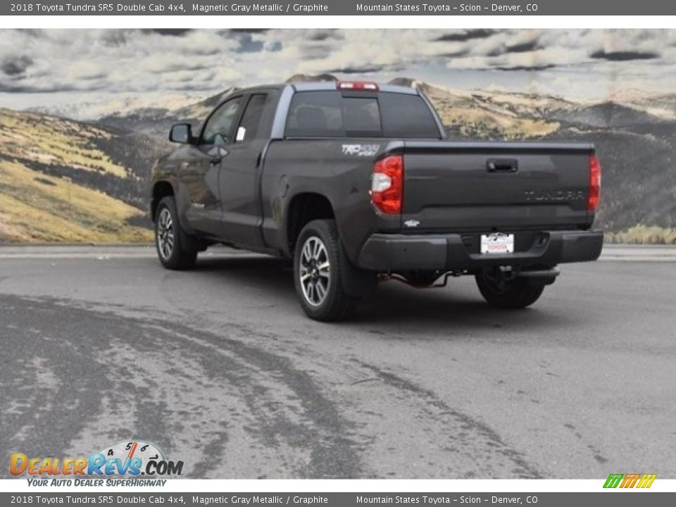 2018 Toyota Tundra SR5 Double Cab 4x4 Magnetic Gray Metallic / Graphite Photo #3