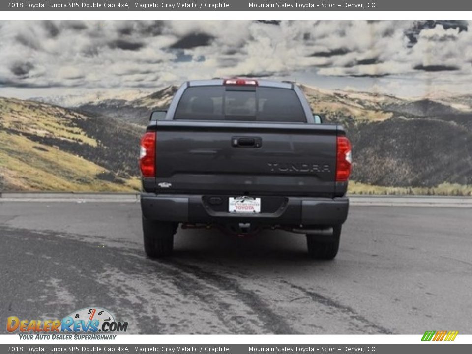 2018 Toyota Tundra SR5 Double Cab 4x4 Magnetic Gray Metallic / Graphite Photo #4