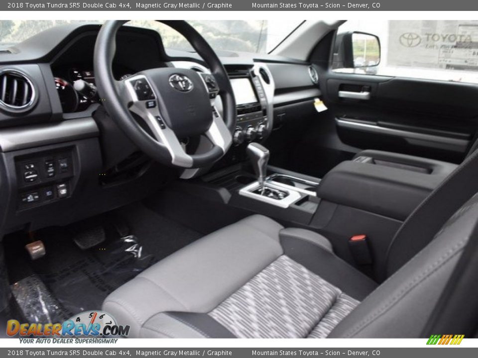 2018 Toyota Tundra SR5 Double Cab 4x4 Magnetic Gray Metallic / Graphite Photo #5