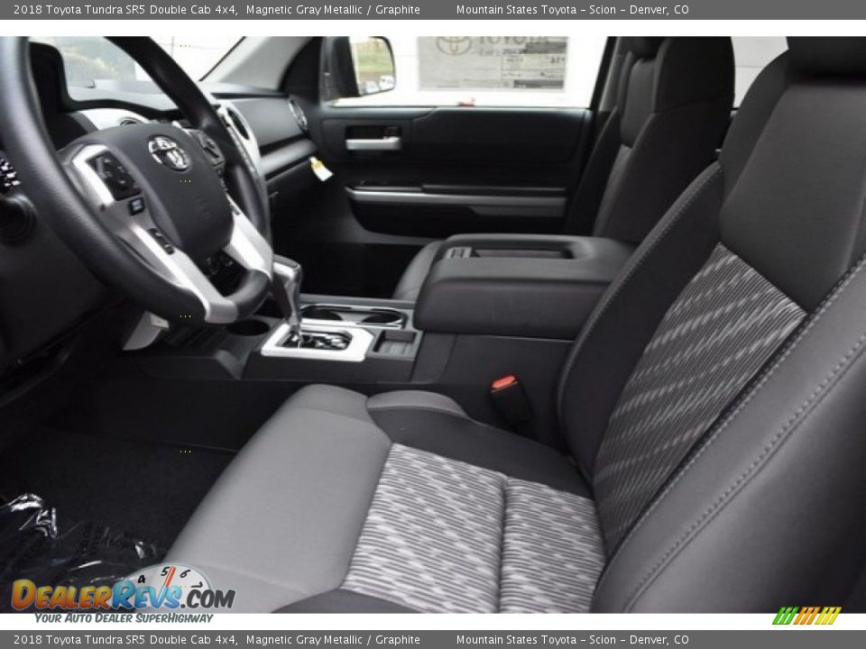 2018 Toyota Tundra SR5 Double Cab 4x4 Magnetic Gray Metallic / Graphite Photo #6