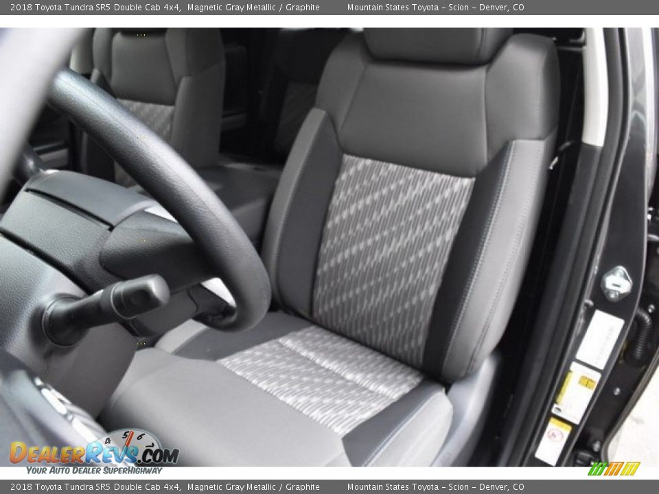 2018 Toyota Tundra SR5 Double Cab 4x4 Magnetic Gray Metallic / Graphite Photo #7