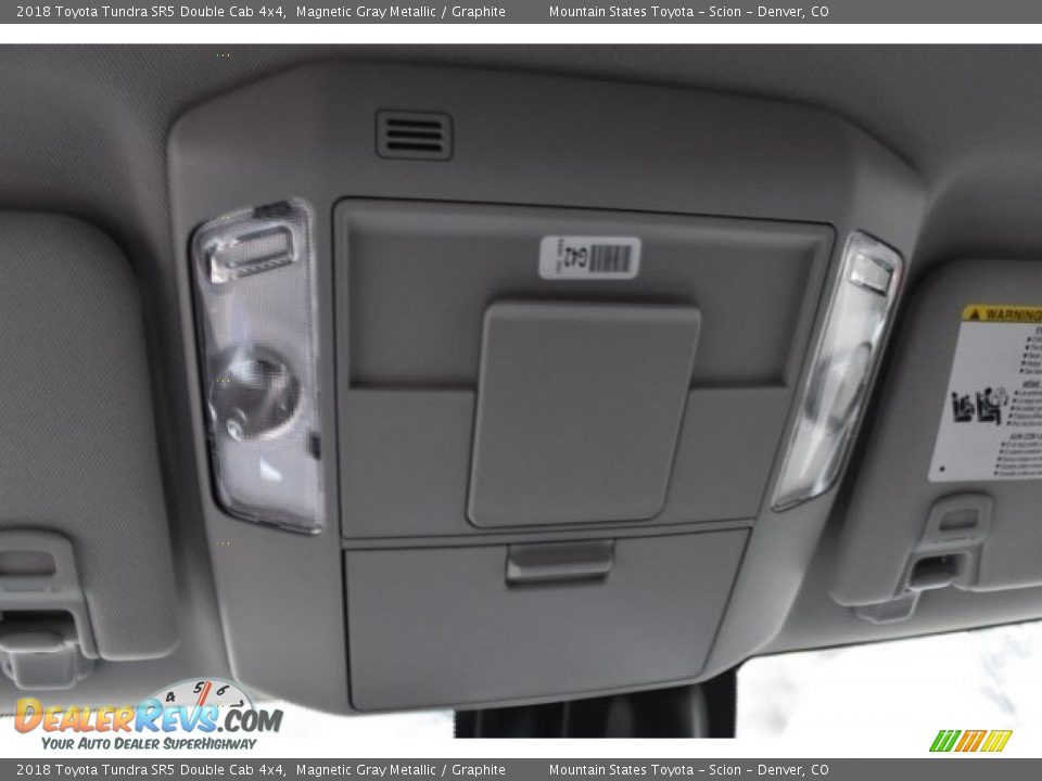 2018 Toyota Tundra SR5 Double Cab 4x4 Magnetic Gray Metallic / Graphite Photo #9
