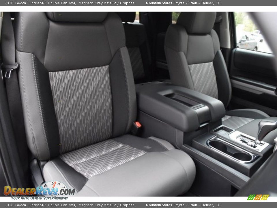 2018 Toyota Tundra SR5 Double Cab 4x4 Magnetic Gray Metallic / Graphite Photo #13