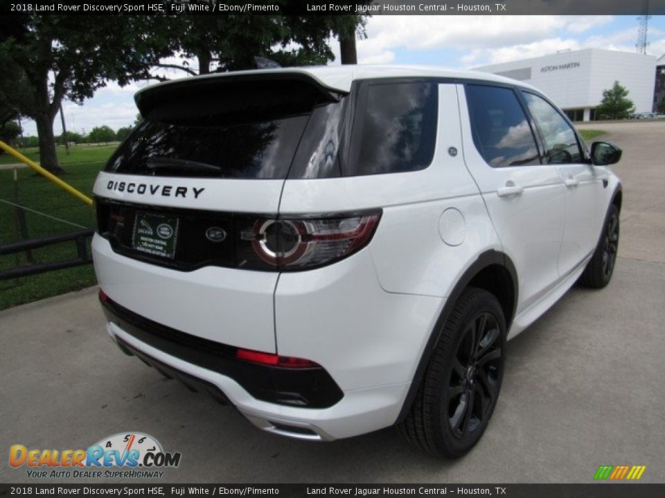 2018 Land Rover Discovery Sport HSE Fuji White / Ebony/Pimento Photo #7