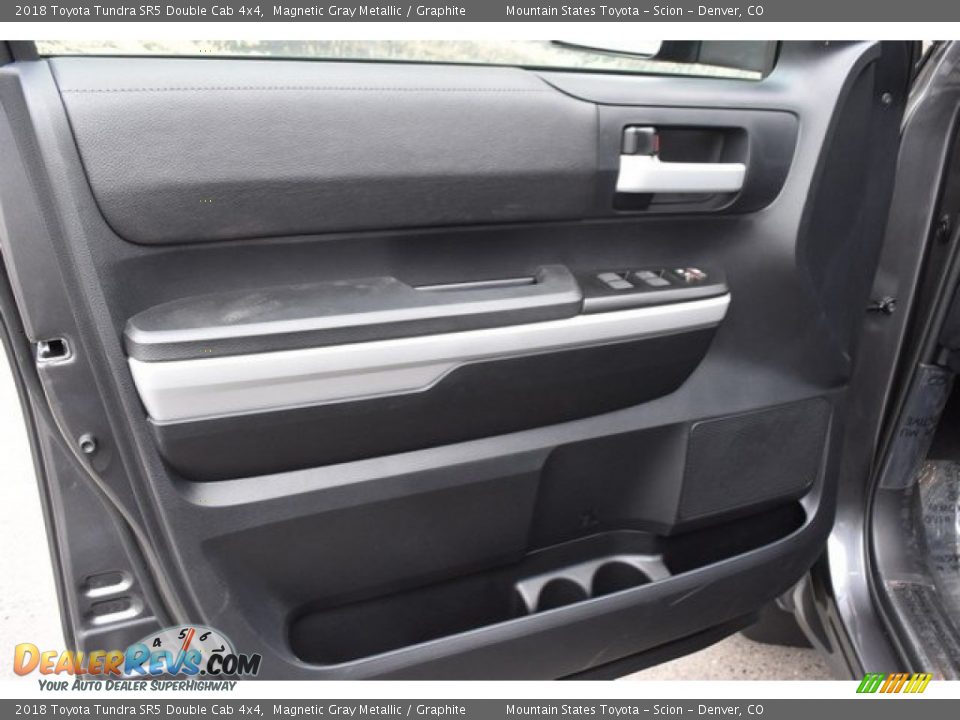 2018 Toyota Tundra SR5 Double Cab 4x4 Magnetic Gray Metallic / Graphite Photo #20
