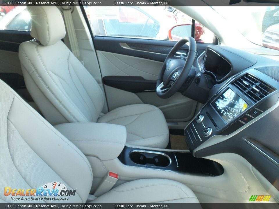 2018 Lincoln MKC Reserve AWD Ruby Red / Cappuccino Photo #5
