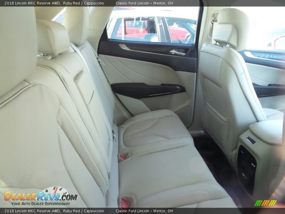 2018 Lincoln MKC Reserve AWD Ruby Red / Cappuccino Photo #6