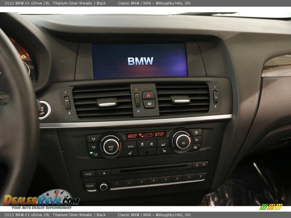2013 BMW X3 xDrive 28i Titanium Silver Metallic / Black Photo #8