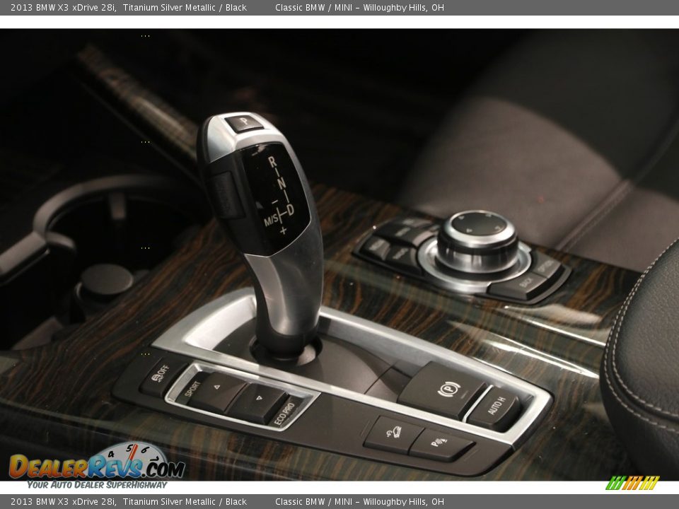 2013 BMW X3 xDrive 28i Titanium Silver Metallic / Black Photo #16