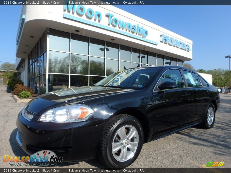 2013 Chevrolet Impala LS Black / Gray Photo #1