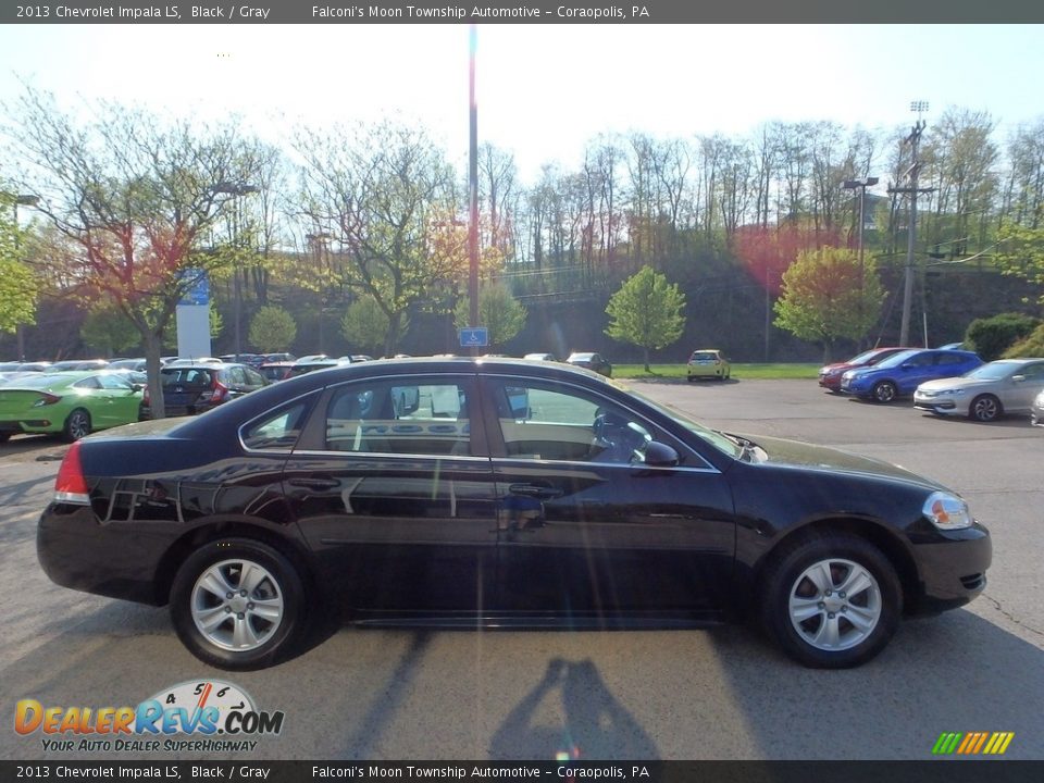 2013 Chevrolet Impala LS Black / Gray Photo #6