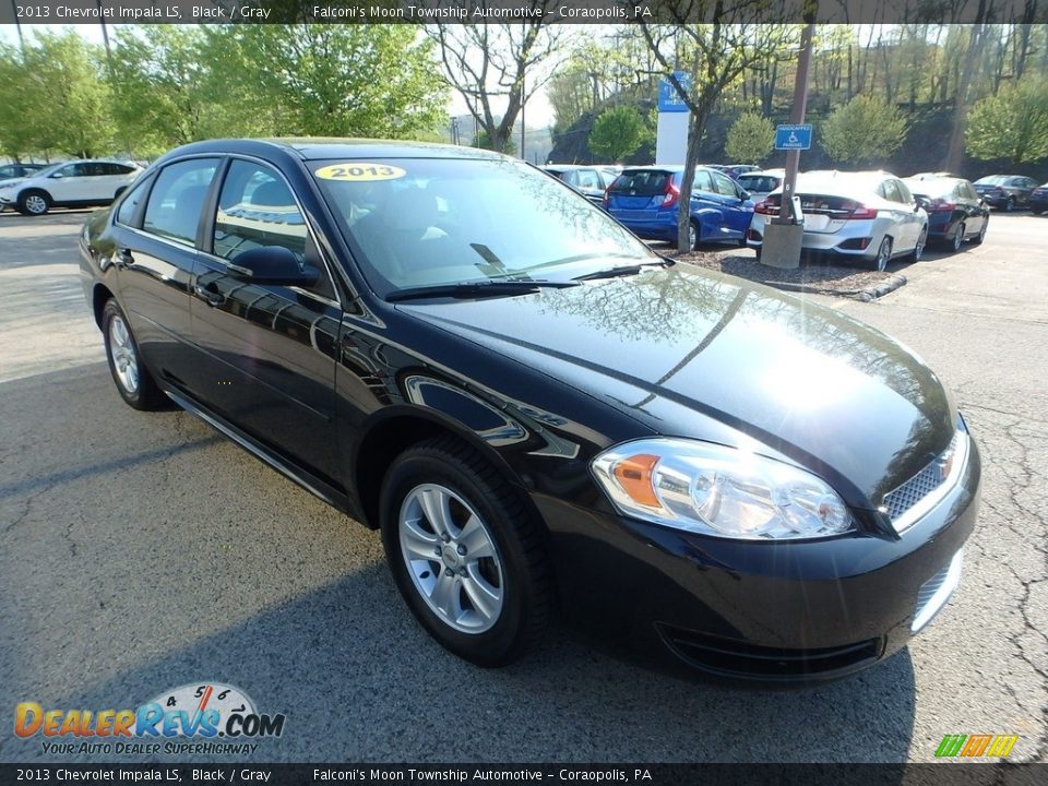 2013 Chevrolet Impala LS Black / Gray Photo #7