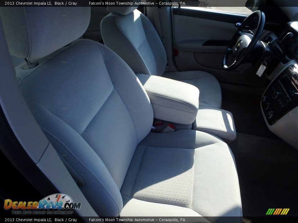 2013 Chevrolet Impala LS Black / Gray Photo #10
