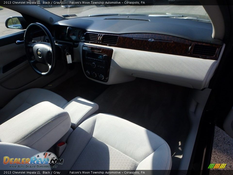 2013 Chevrolet Impala LS Black / Gray Photo #11