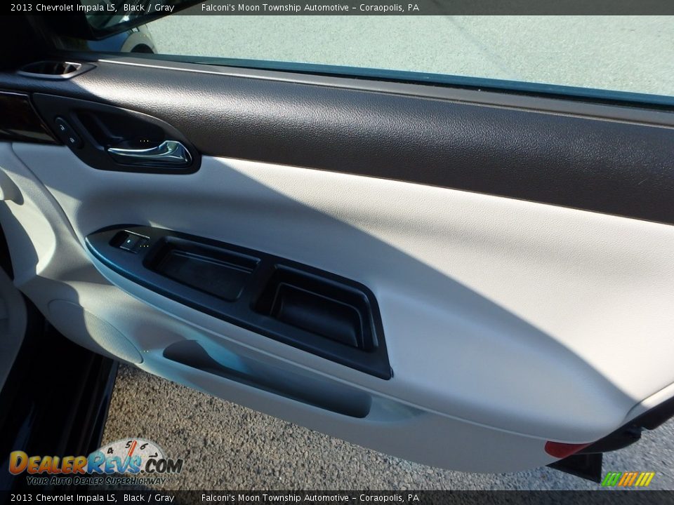 2013 Chevrolet Impala LS Black / Gray Photo #12