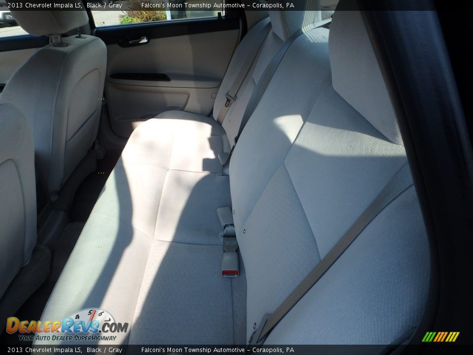 2013 Chevrolet Impala LS Black / Gray Photo #16