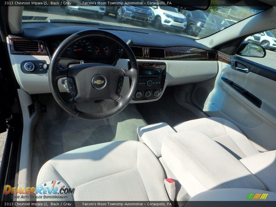 2013 Chevrolet Impala LS Black / Gray Photo #17
