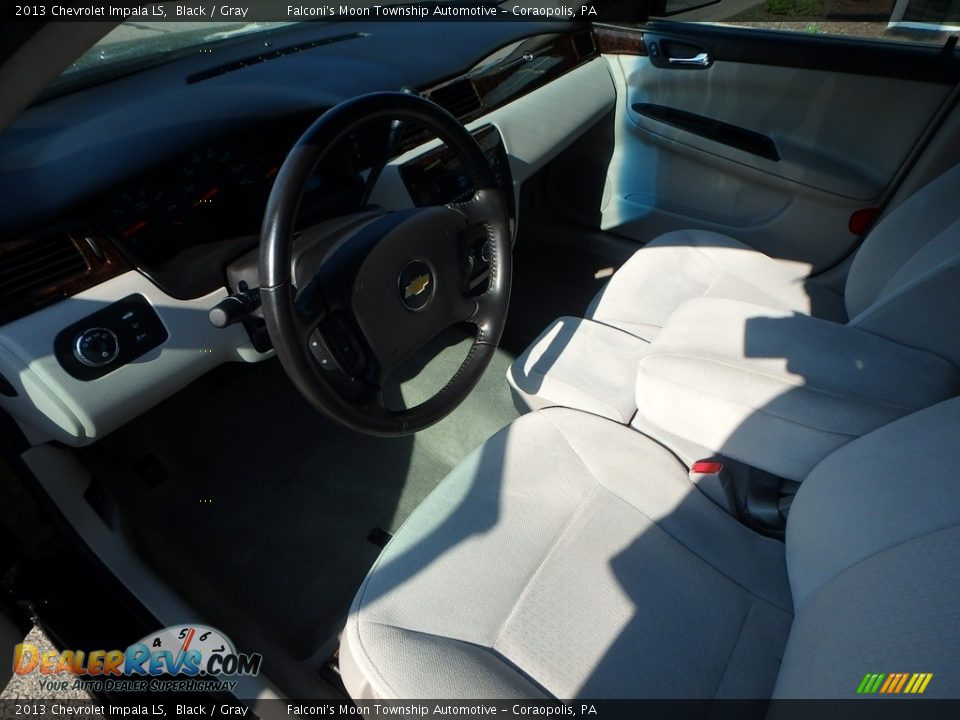 2013 Chevrolet Impala LS Black / Gray Photo #20
