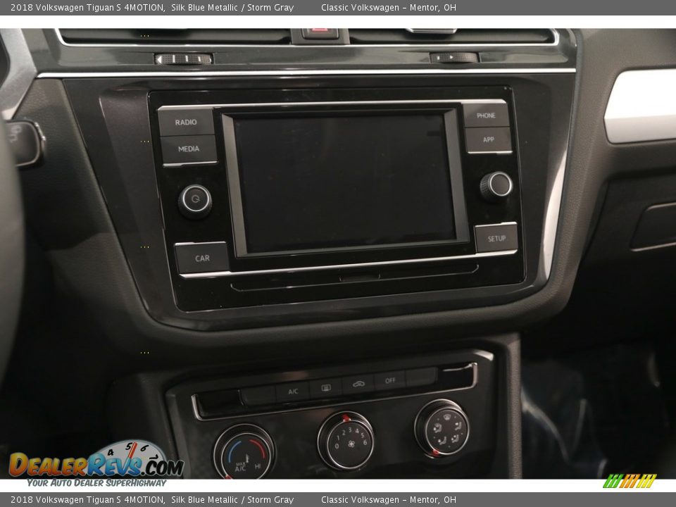 2018 Volkswagen Tiguan S 4MOTION Silk Blue Metallic / Storm Gray Photo #8