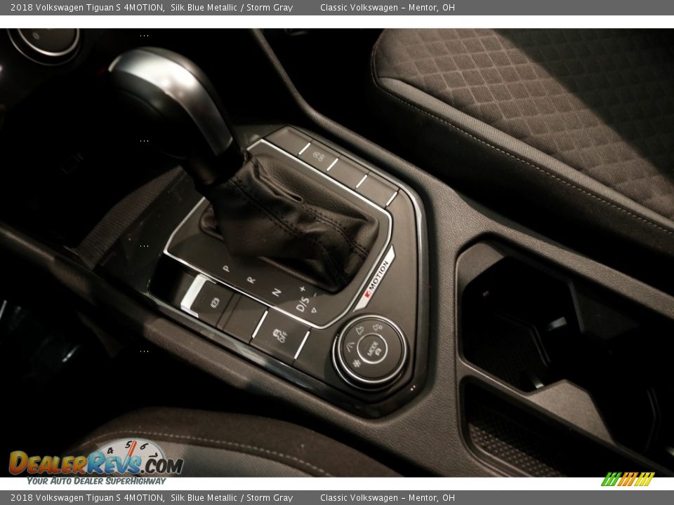 2018 Volkswagen Tiguan S 4MOTION Silk Blue Metallic / Storm Gray Photo #14