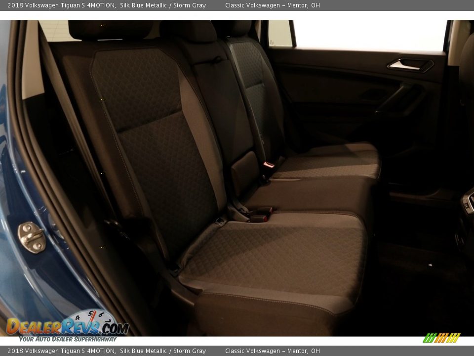 2018 Volkswagen Tiguan S 4MOTION Silk Blue Metallic / Storm Gray Photo #17