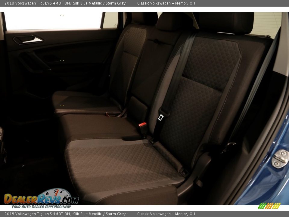 2018 Volkswagen Tiguan S 4MOTION Silk Blue Metallic / Storm Gray Photo #18
