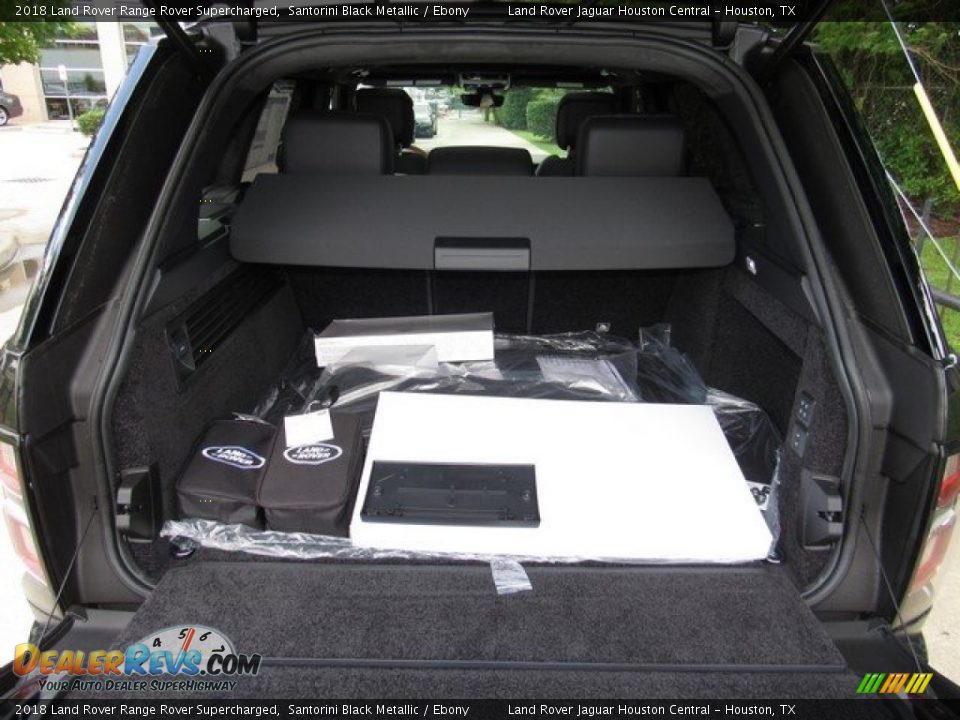 2018 Land Rover Range Rover Supercharged Santorini Black Metallic / Ebony Photo #17