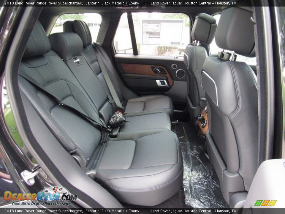 2018 Land Rover Range Rover Supercharged Santorini Black Metallic / Ebony Photo #19